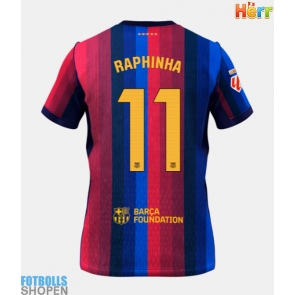 Billiga Barcelona Raphinha Belloli #11 Hemmatröja 2026-27 Kortärmad